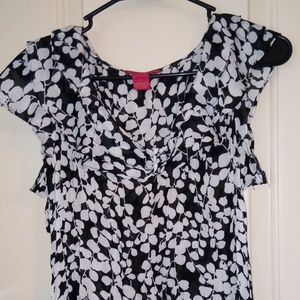 Sunny Leigh Silky Print Blouse